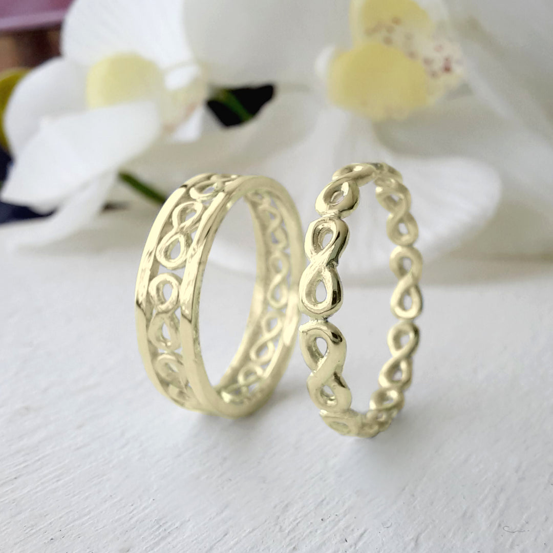 Ilusiones con infinitos argollas de matrimonio - 6 g