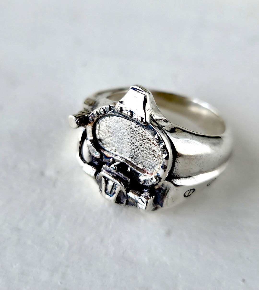 Anillo casco buceo submarino
