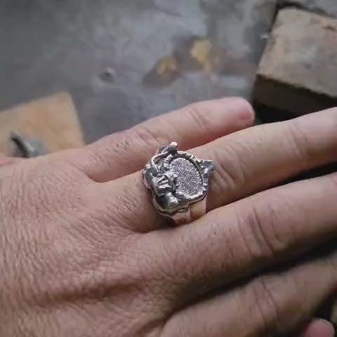 Anillo casco buceo submarino