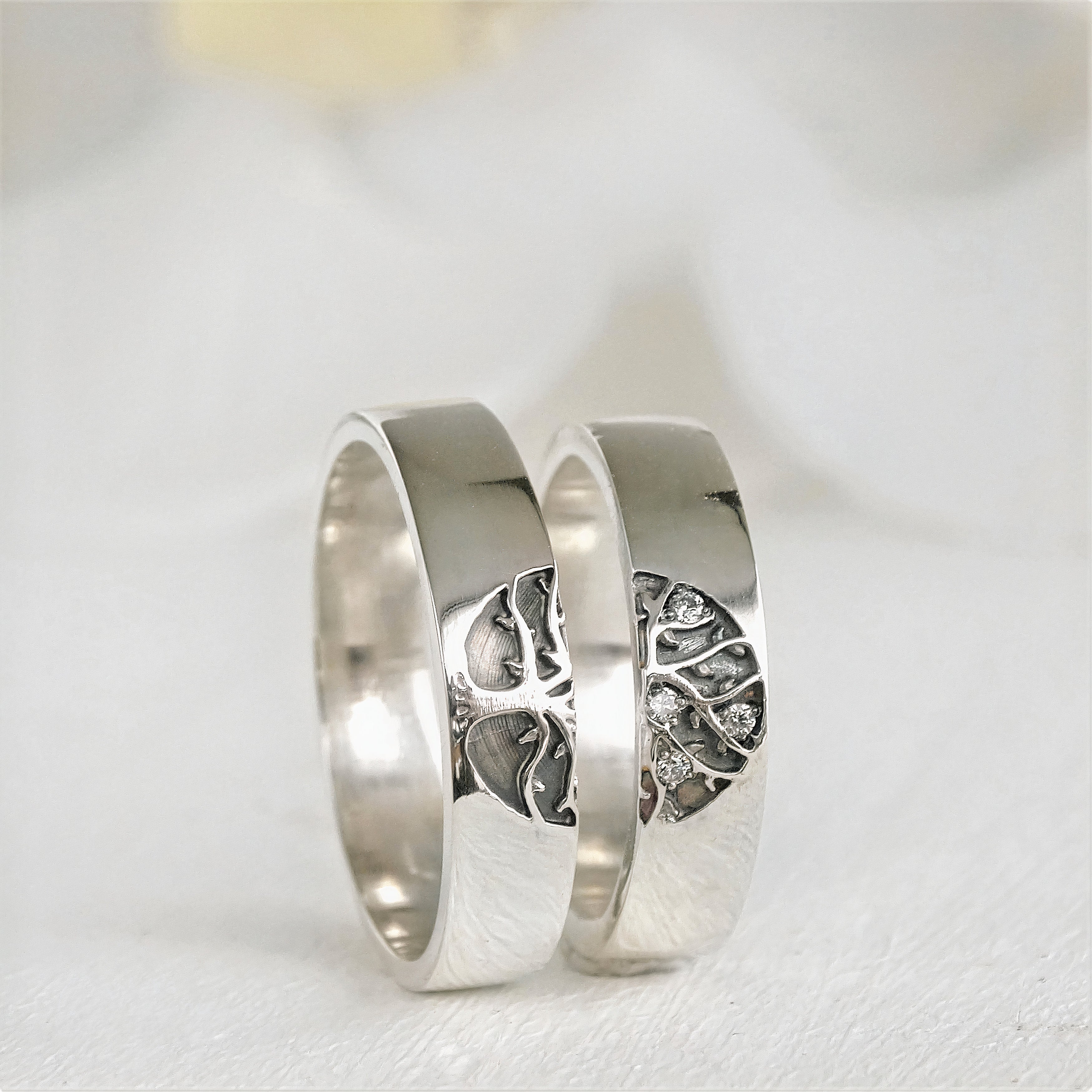 Aros de matrimonio cheap en plata 950